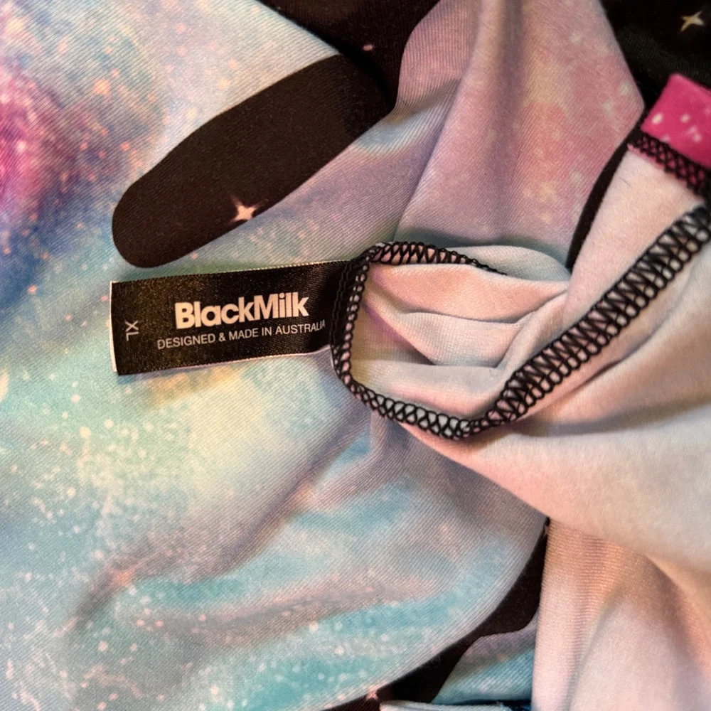 BlackMilk | Limited Edition Galaxy Melt Swing Tee Dress - Picture 11 of 11